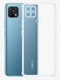 YOFO Back Cover for Oppo A15 / A15s (Flexible|Shockproof|Silicone|Transparent|Camera Protection)