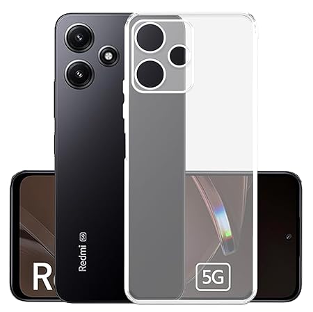 YOFO Silicon Back Cover Case for Redmi 12 (5G) / Poco M6 Pro (5G)