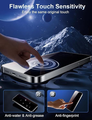 OneMinute Edge to Edge Privacy Tempered Glass for IPHONE 16