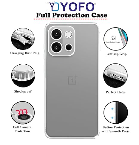 YOFO Silicon Back Cover Case for OnePlus-13s (5G)