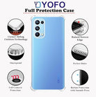 YOFO Transparent Back Cover for Oppo Reno 5 Pro (5G)