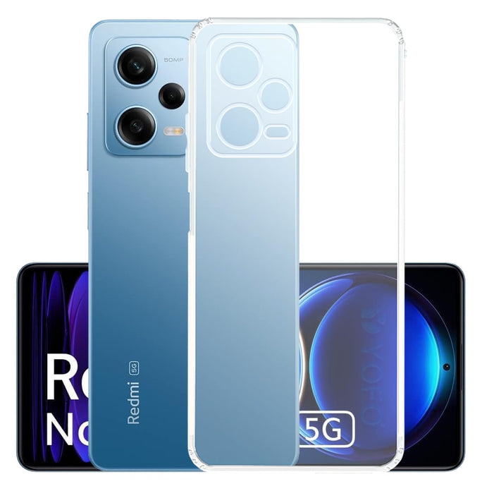 YOFO Transparent Back Cover for Mi Redmi Note 12 Pro