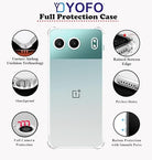 YOFO Transparent Back Cover for OnePlus Nord 4 (5G)