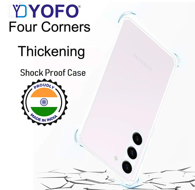 YOFO Transparent Back Cover for Samsung S23 (5G)