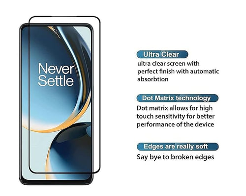 Edge to Edge Tempered Glass for Oneplus Nord 3 /Nord CE 3