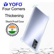 YOFO Silicone Transparent Back Cover for Narzo 30 Pro Shockproof Bumper Corner with Ultimate Protection