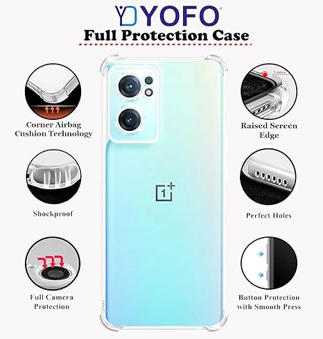 YOFO Back Cover for OnePlus Nord CE 2 (5G)