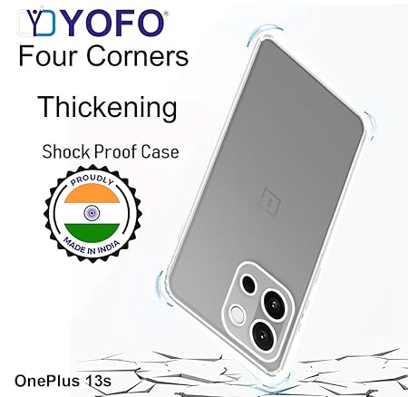 YOFO Silicon Back Cover Case for OnePlus-13s (5G)