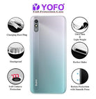 YOFO Transparent Back Cover for MI Redmi 9A