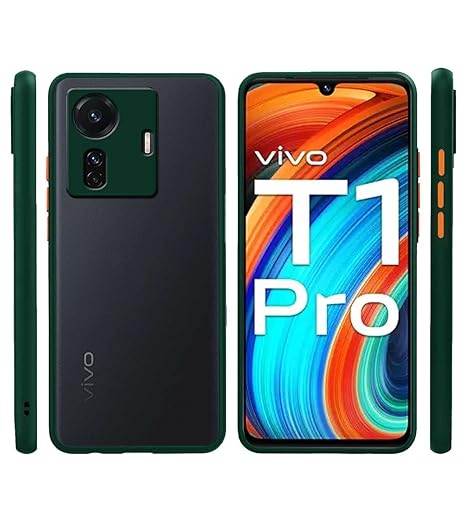 YOFO Smoke Back Cover for Vivo T1 Pro