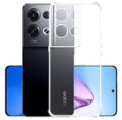 YOFO Transparent Back Cover for Oppo Reno 8 (5G)