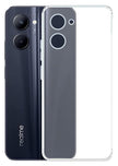 YOFO Back Cover for Realme C33 (2023) (Silicone|Transparent|Camera Protection)