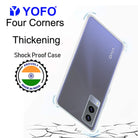 YOFO Transparent Back Cover for Vivo V21E (5G)
