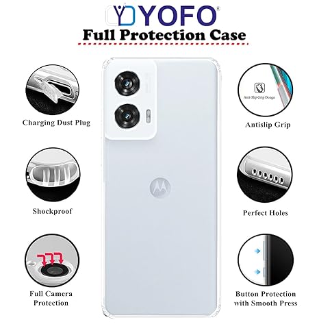 YOFO Transparent Motorola Edge 50 Fusion (5G)
