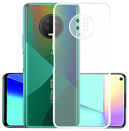 YOFO Silicon Back Cover Case for Infinix Note 7