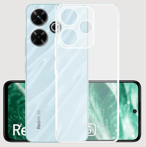 Silicon Back Cover Case for Redmi 13 (5G) / Poco M6 Plus (5G)