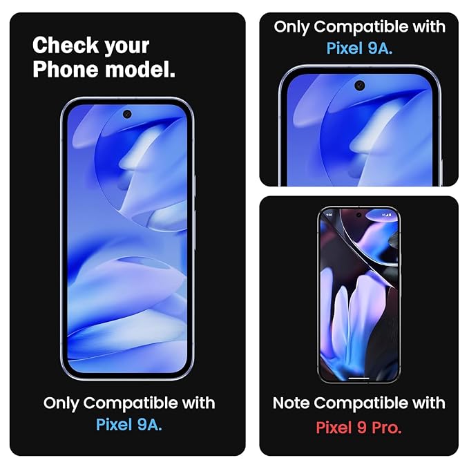 Edge to Edge Tempered Glass for Google Pixel 9A
