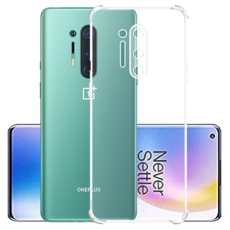 YOFO Transparent Back Cover for OnePlus 8 Pro