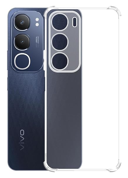 YOFO Transparent Back Cover for Vivo Y29 (5G) / Y19s (4G)