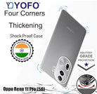 YOFO Transparent Back Cover for Oppo Reno 11 Pro (5G)