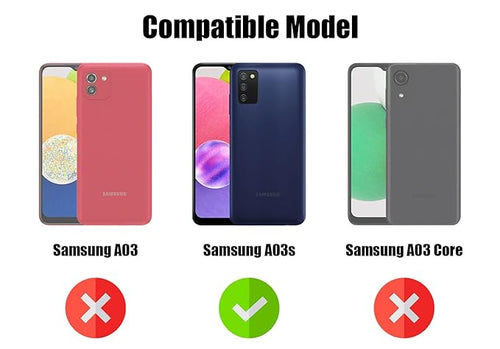 YOFO Smoke Back Cove for Samsung Galaxy AO3S