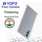 YOFO Transparent Back Cover for OnePlus Nord 2 (5G)