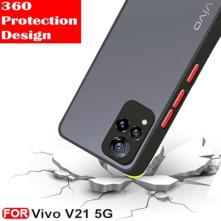 YOFO Smoke Back Cover Vivo V 21 (5G)