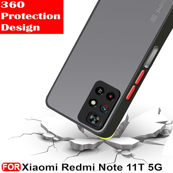 YOFO Smoke Back Cover for Mi Note 11 T (5G)