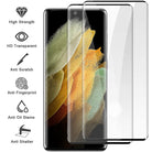 YOFO Curve Edge to Edge Full Screen Coverage Tempered Glass for " MI 13 ULTRA (5G)  "- Full Glue Gorilla Glass (Black)