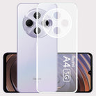 YOFO Transparent Back Cover Case for Mi Redmi A4 / Redmi 14c (5G) / Poco M7 (5G)