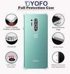 YOFO Transparent Back Cover for OnePlus 8 Pro