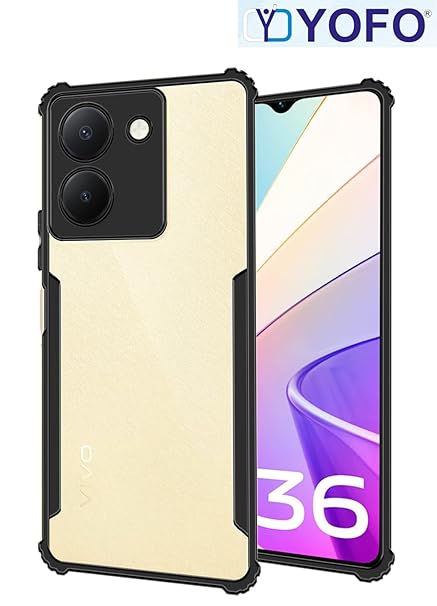 YOFO Shockproof Back Cover for Vivo Y36 / Y78 (5G) / S18