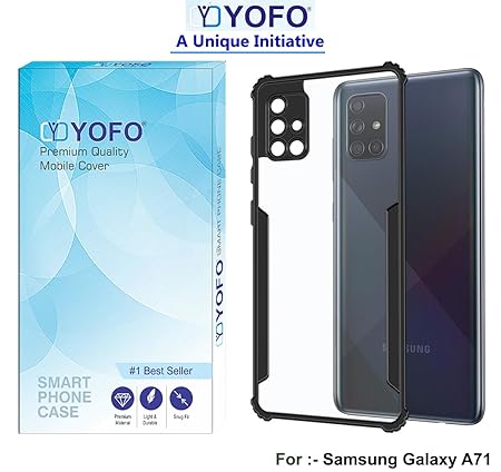 YOFO Shockproof Back Cover for Samsung A71 (4G)