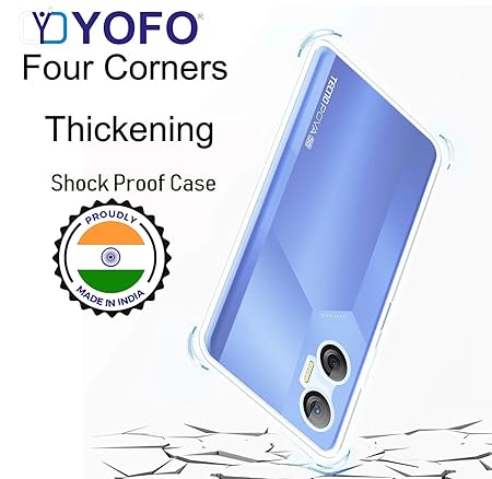 YOFO Transparent  Back Cover for Tecno Pova Neo (5G)