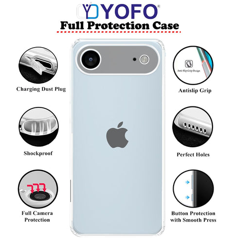 YOFO Silicon Back Cover Case for iPhone 17 AIR