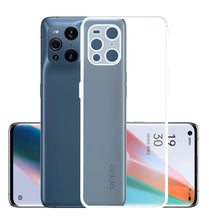 YOFO Back Cover for Oppo Find X3 / X3 Pro (Flexible|Silicone|Transparent|Full Camera Protection|Dust Plug)