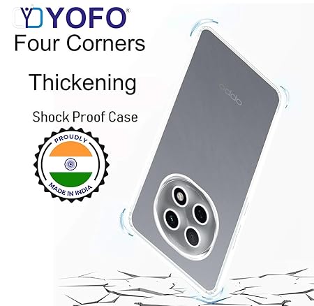 YOFO Transparent Back Cover for Oppo F29 Pro (5G)