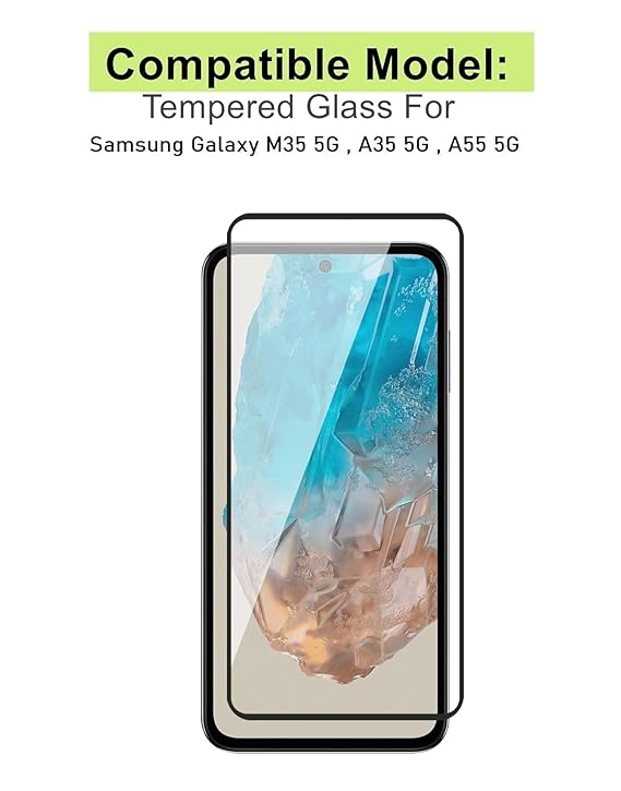 Edge to Edge Tempered Glass for Samsung A35/A55 5G