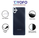 YOFO Back Cover for Samsung Galaxy M04 (SlimFlexible|Silicone|Transparent|Camera Protection)
