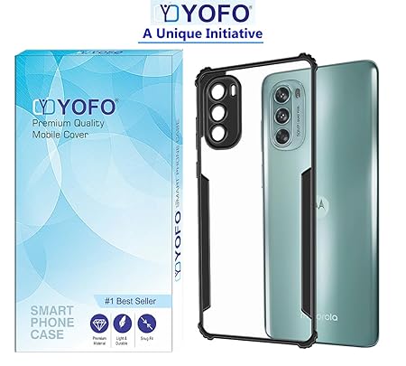 YOFO Shockproof Back Cover for Motorola Edge 30