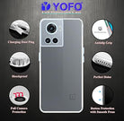 YOFO Transparent Back Cover for OnePlus 10R (5G)