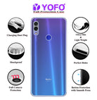 YOFO Silicone Transparent Back Cover for MI Redmi Note 7 Pro/Note 7 / Note 7S