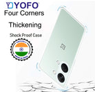 YOFO Back Cover for OnePlus Nord 3(5G)(SlimFlexible|Silicone|Transparent|Camera Protection|DustPlug)