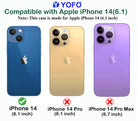 YOFO Back Cover for Apple iPhone 14 [6.1]
