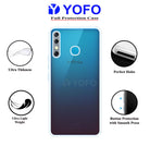 YOFO Rubber Back Cover Case for Infinix Hot 8 (Transparent) with Bumper Corner