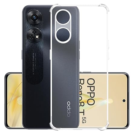 YOFO Transparent Back Cover for Oppo Reno 8T (5G)
