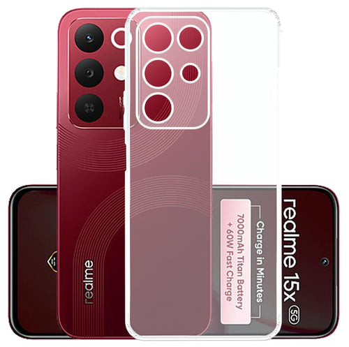 YOFO Silicon Back Cover Case for Realme 15x (5G)