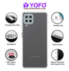 YOFO Transparent Back Cover for Samsung Galaxy A22 (4G)