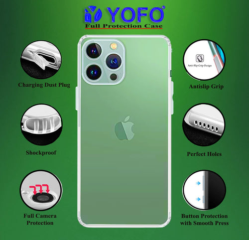 YOFO Back Cover for Apple iPhone 13 Pro Max (6.7)