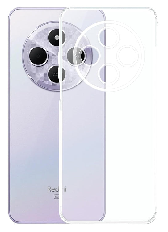 YOFO Transparent Back Cover Case for Mi Redmi A4 / Redmi 14c (5G) / Poco M7 (5G)